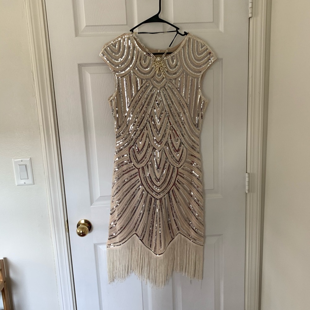 Roaring 20’s dress w/ headpiece